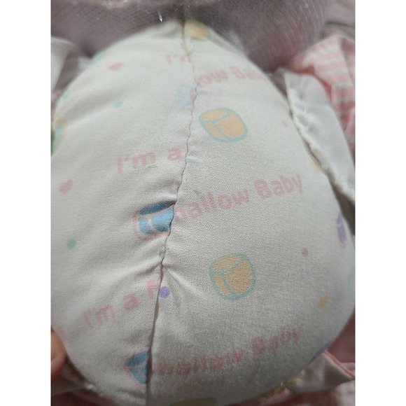 Vintage Playskool Grandmas Marshmallow Baby Cloth Doll + Outfit Braids 1986 16" - Picture 4 of 7